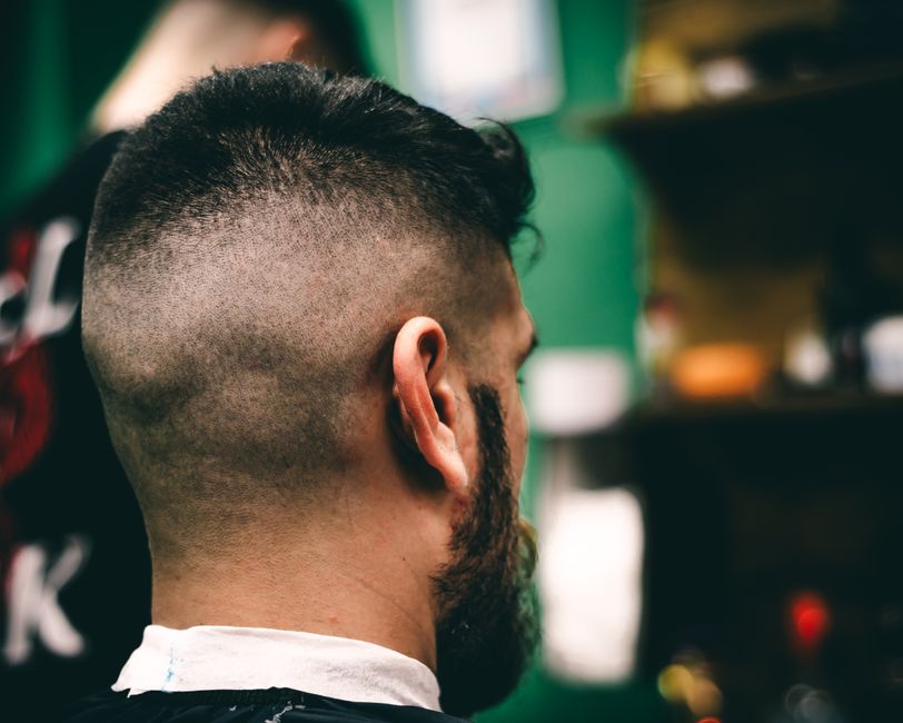 Mid Skin Fade with Textured Top